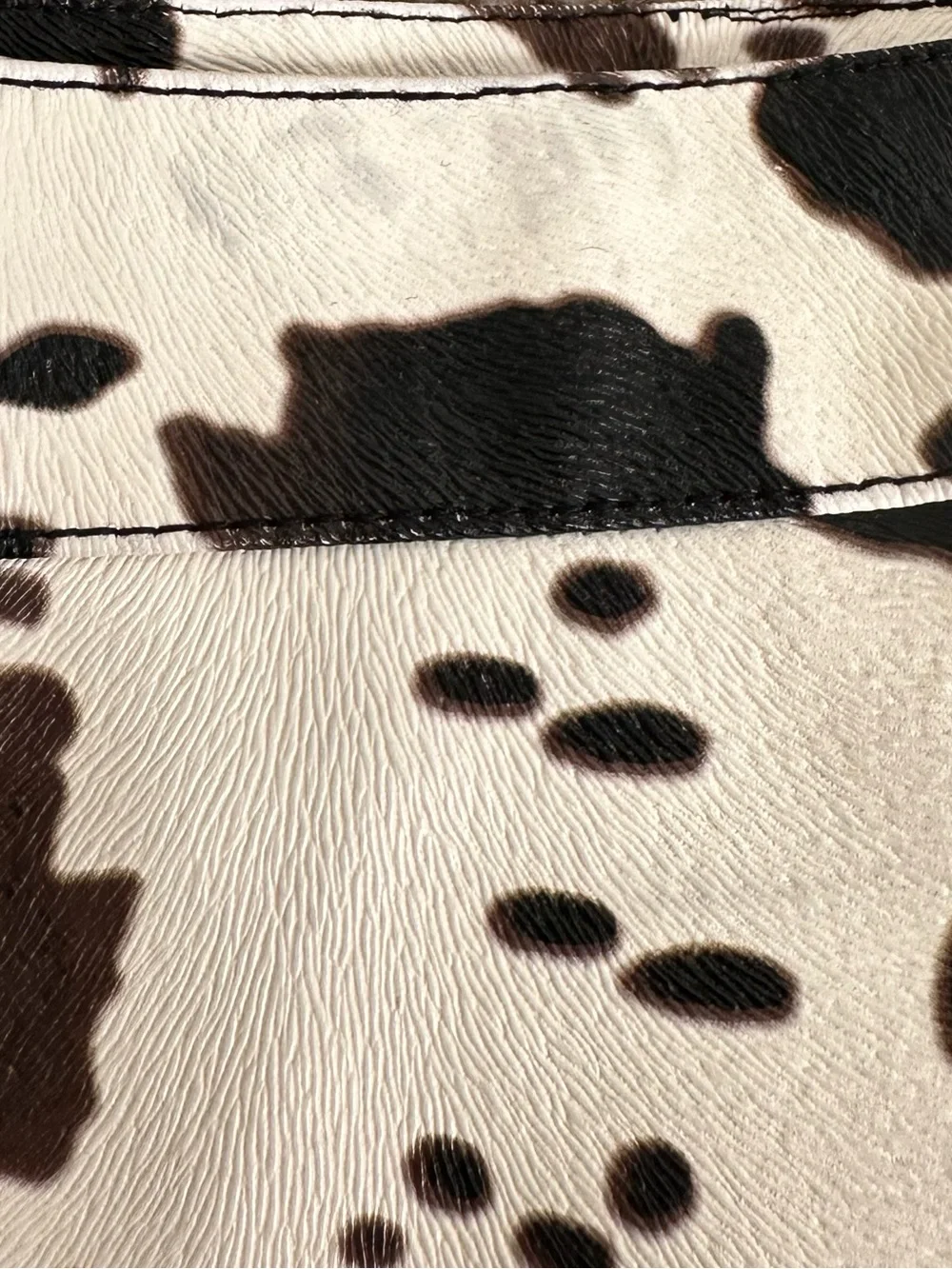ASOS Resume Cow Print Mini Skirt - Picture 4 of 8